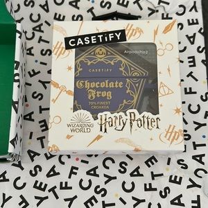 Brand new, still in box. Casetify, Harry Potter collectible Chocolate Frog case.